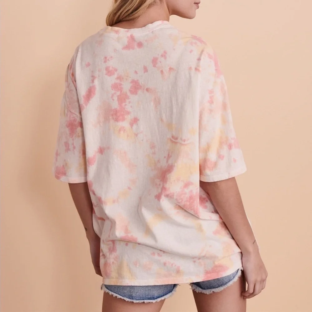 🔆BILLABONG🔆 SUN AND SEA SHORT SLEEVE TIE DYE - Picture 11 of 12